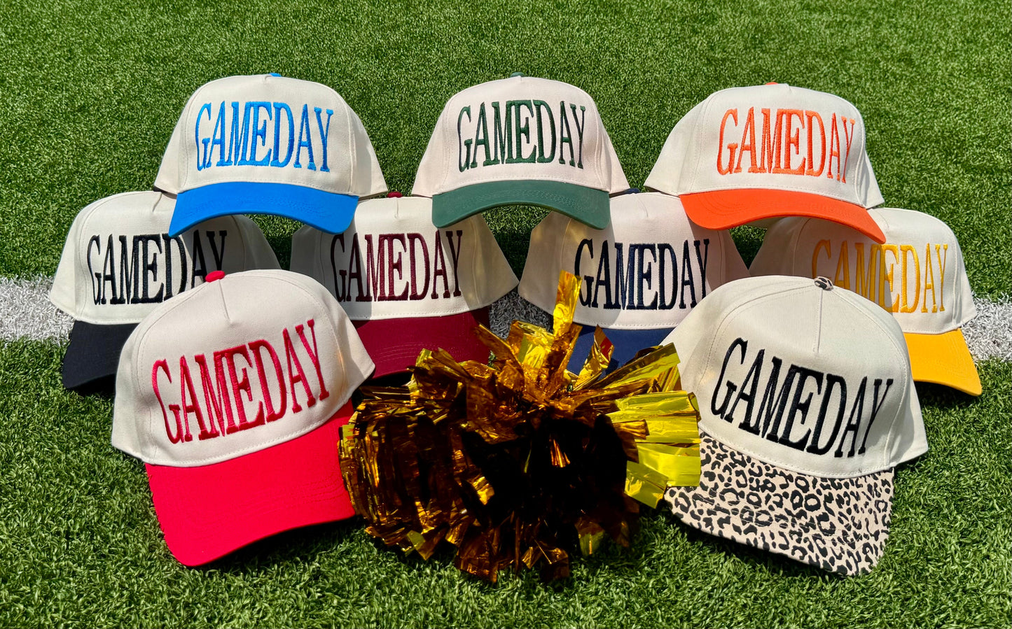 Custom Two-Tone Embroidered Hat