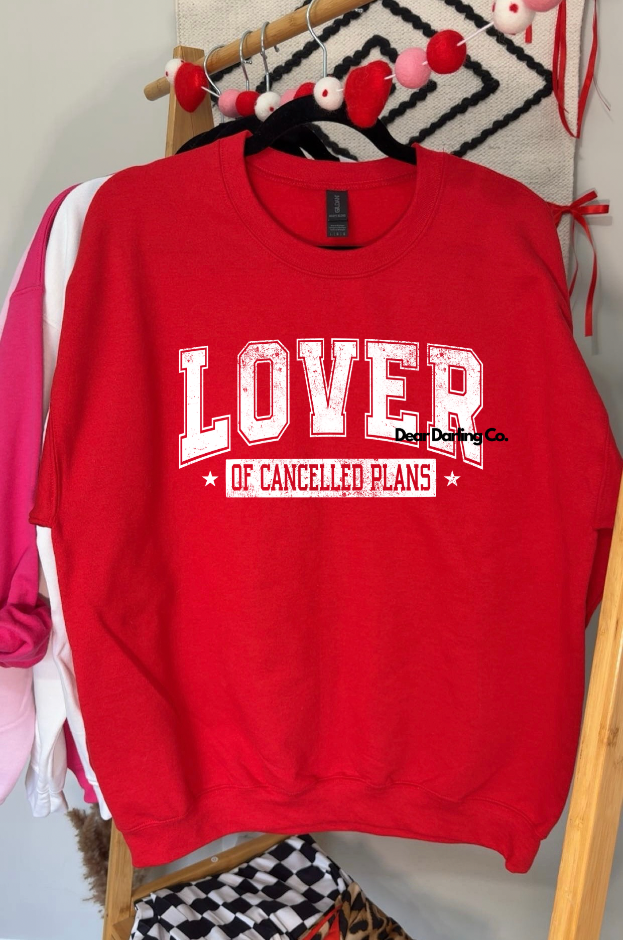 Lover of Cancelled plans sweatshirt