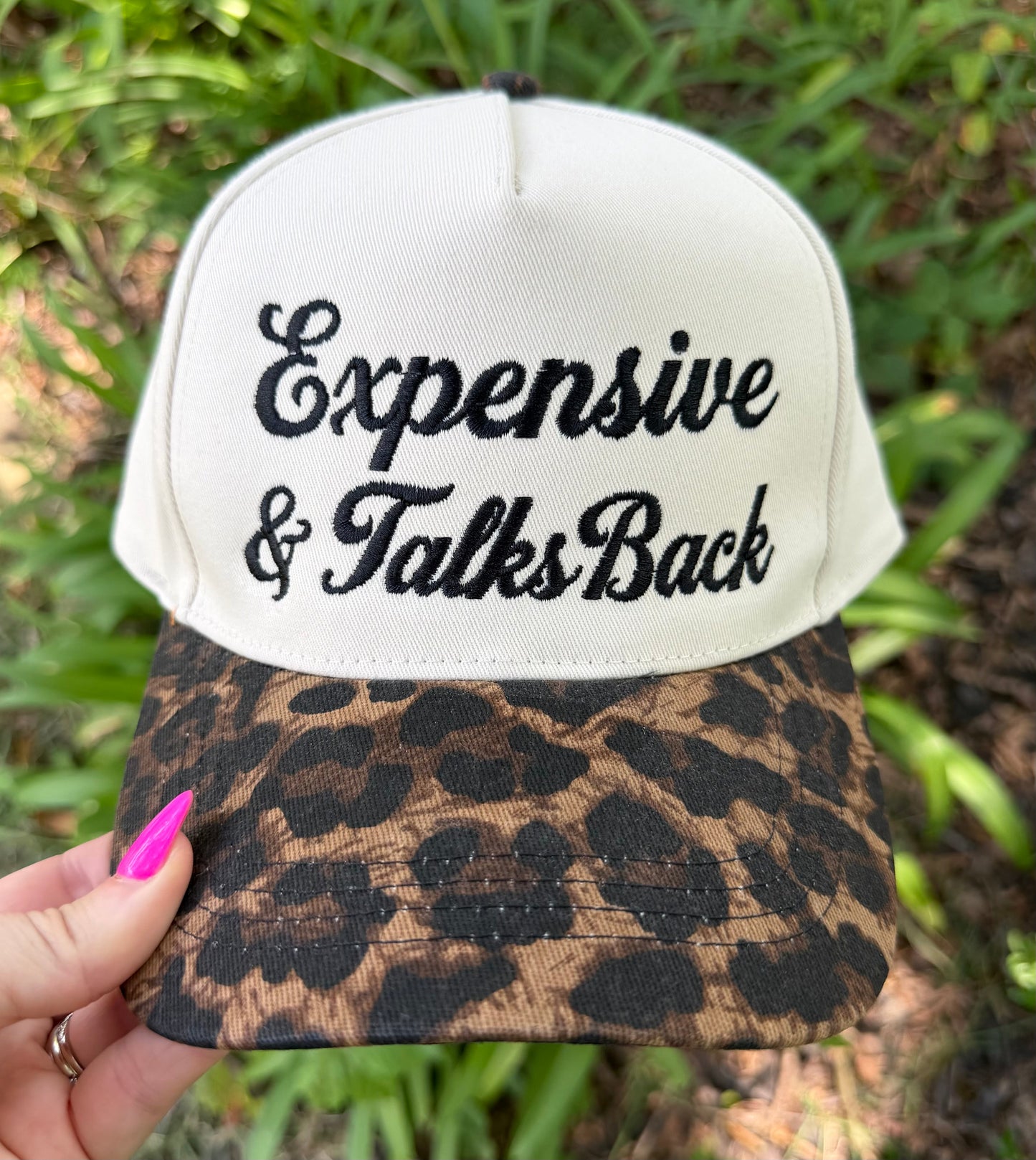 RTS Expensive & Talks Back Leopard Hat
