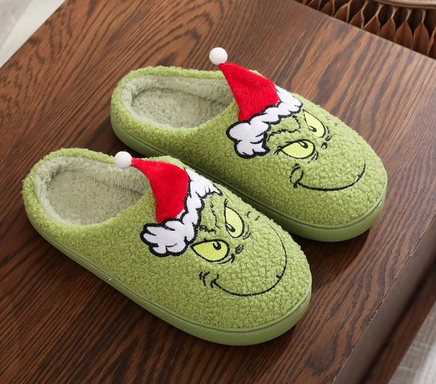 Grinch Hat Slippers *CIJ SPECIAL*