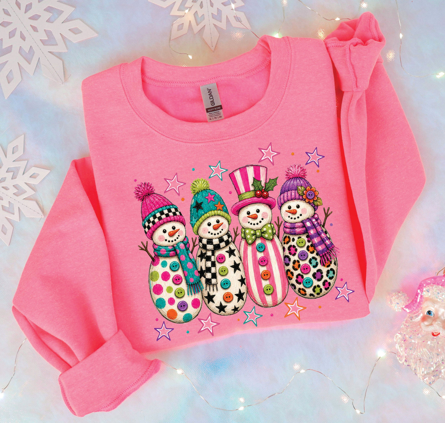 Funky Snowmen Sweatshirt *CIJ SPECIAL*