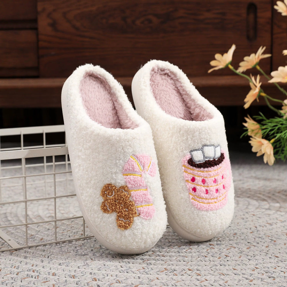 Cocoa and Gingerbread Slippers *CIJ Special*