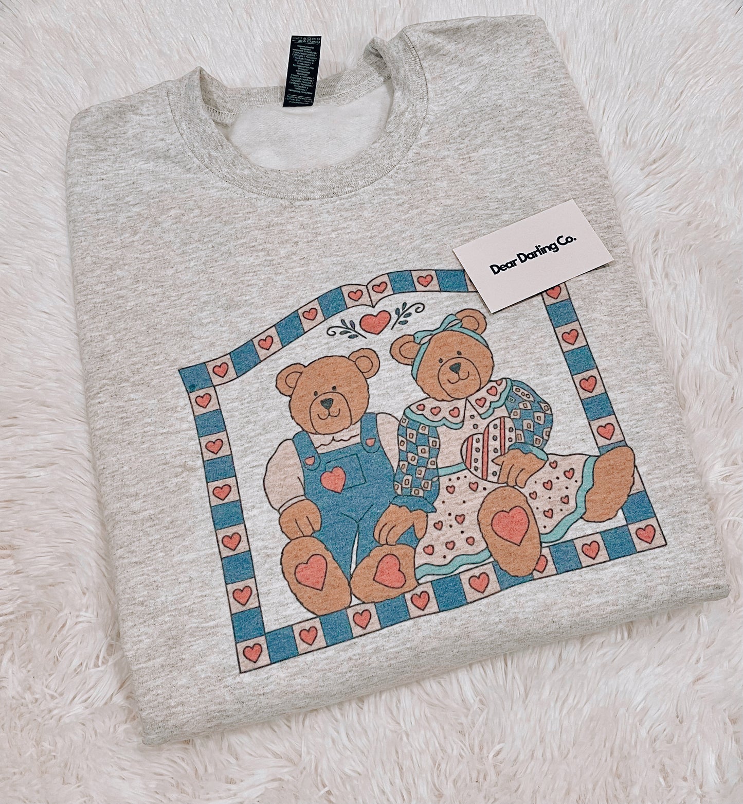 Grandma’s teddy bear sweatshirt