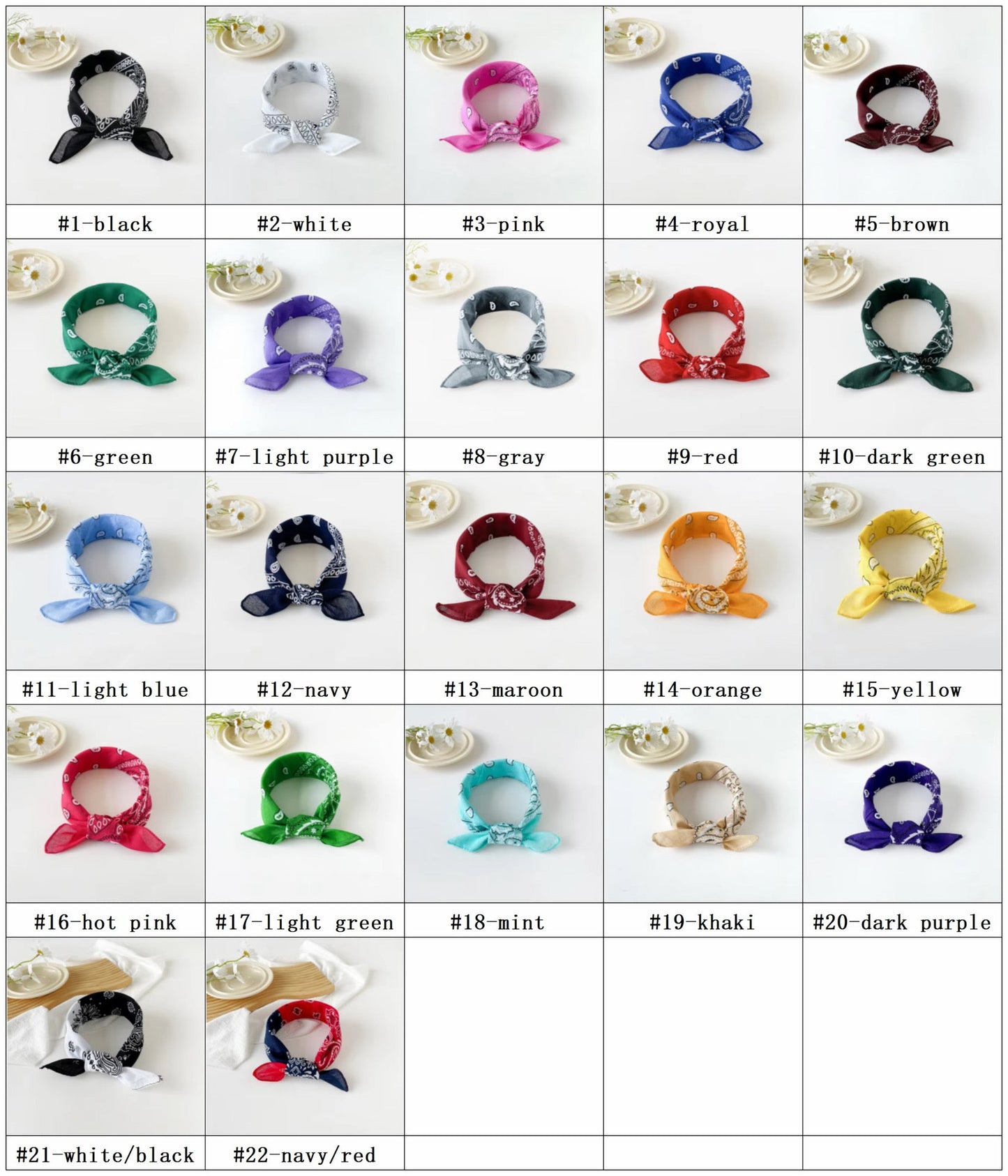 Custom Bandana Bracelet *PRE ORDER*