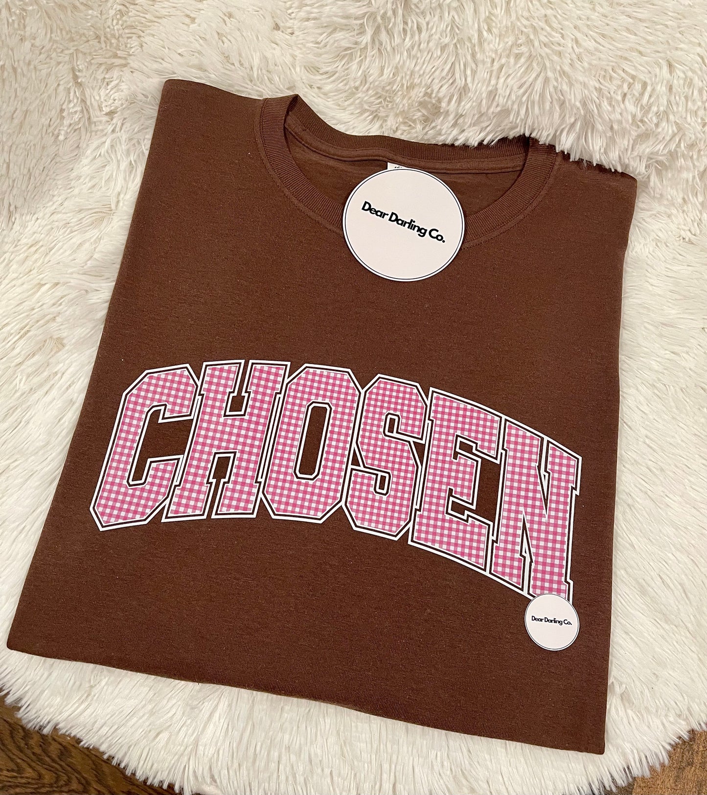 Chosen Tee - Violet or Brown