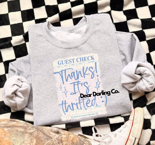 Thanks it’s thrifted Sweatshirt