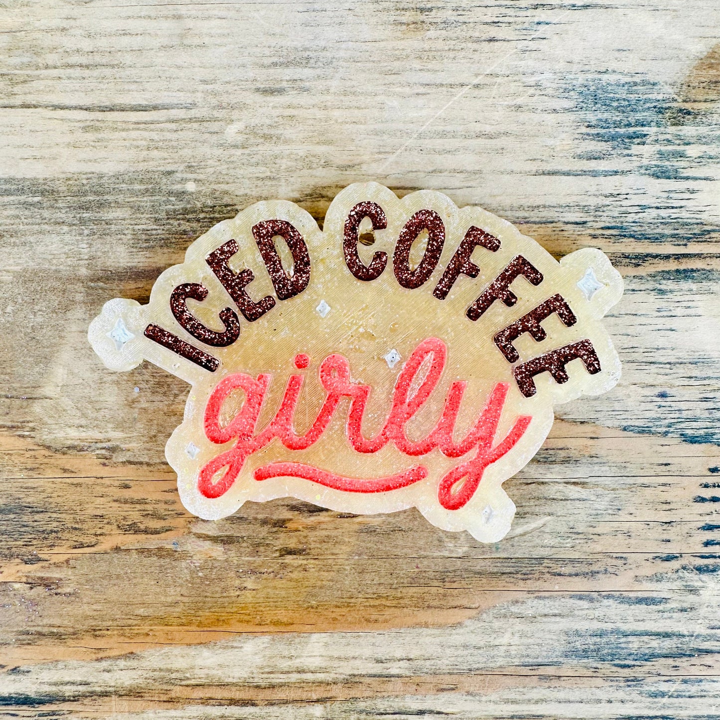 Fall "Iced Coffee Girly" Car Freshie