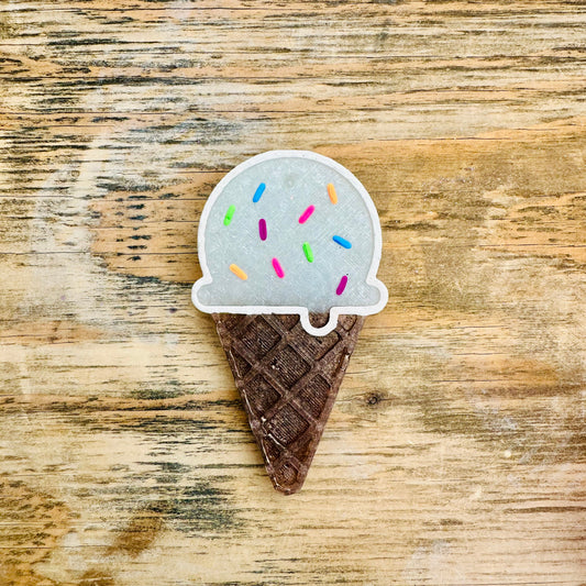 Summer Ice Cream Cone Car Freshie