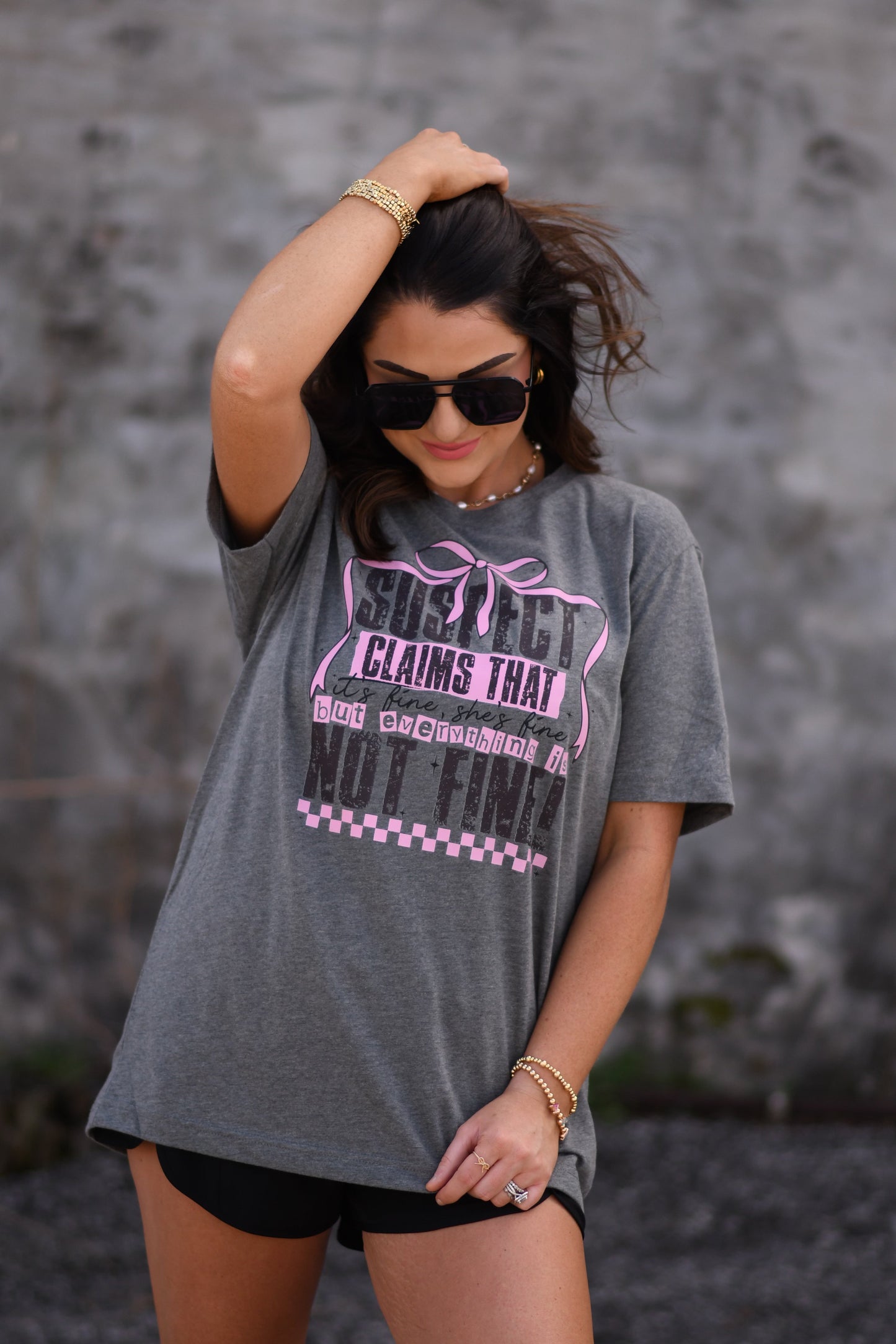 Suspect Claims she’s Fine Tee