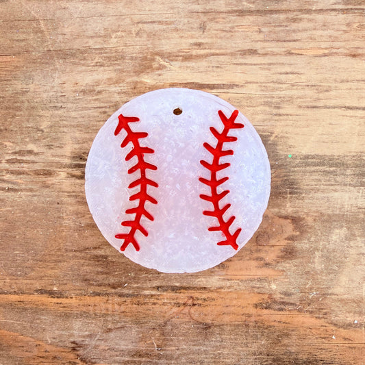**Custom** Mini Baseball Car Freshie