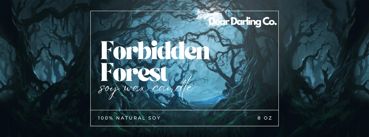 Forbidden Forest Candle