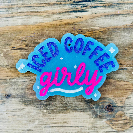 Iced Coffee Girly Car Freshie