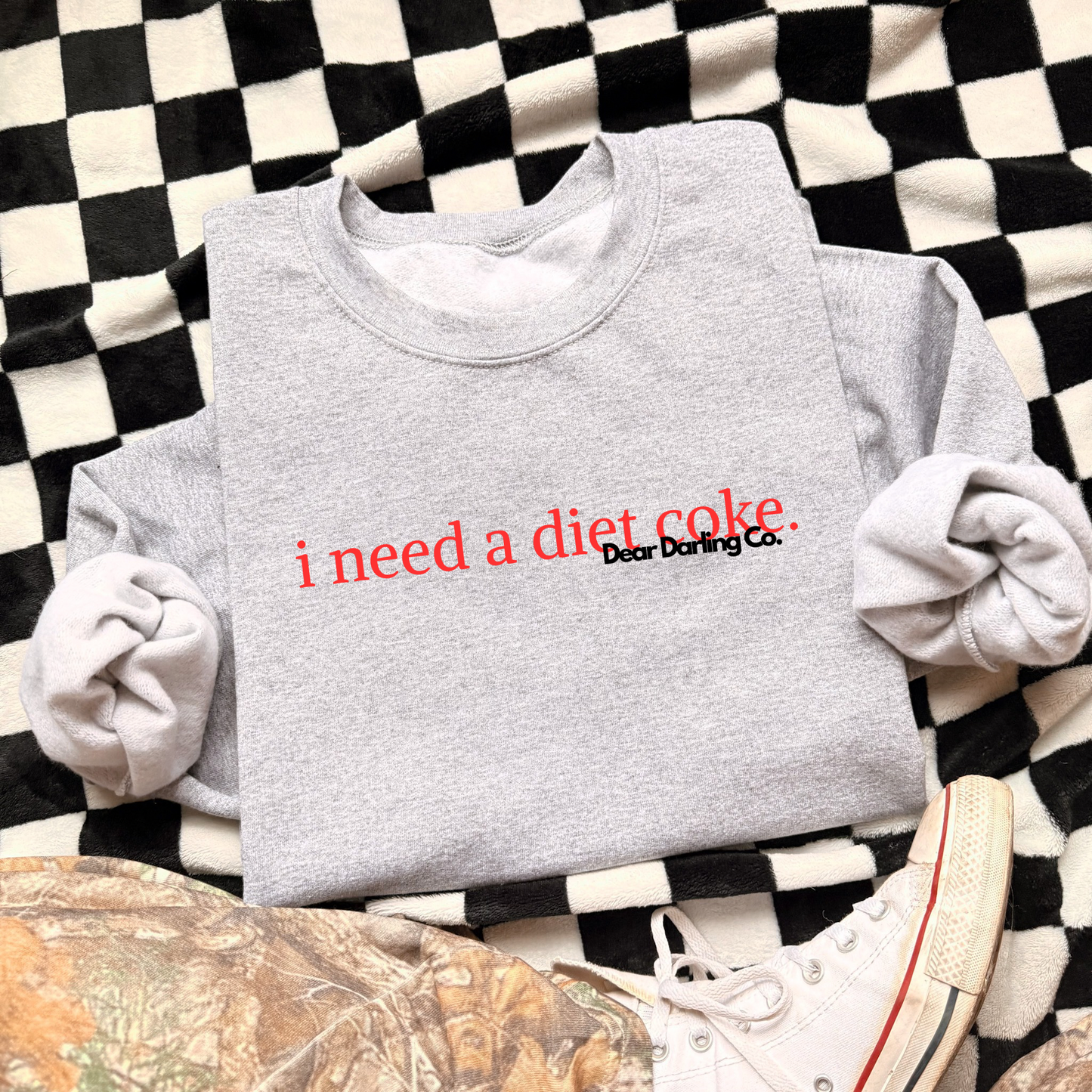 I need a Diet Coke sweatshirt