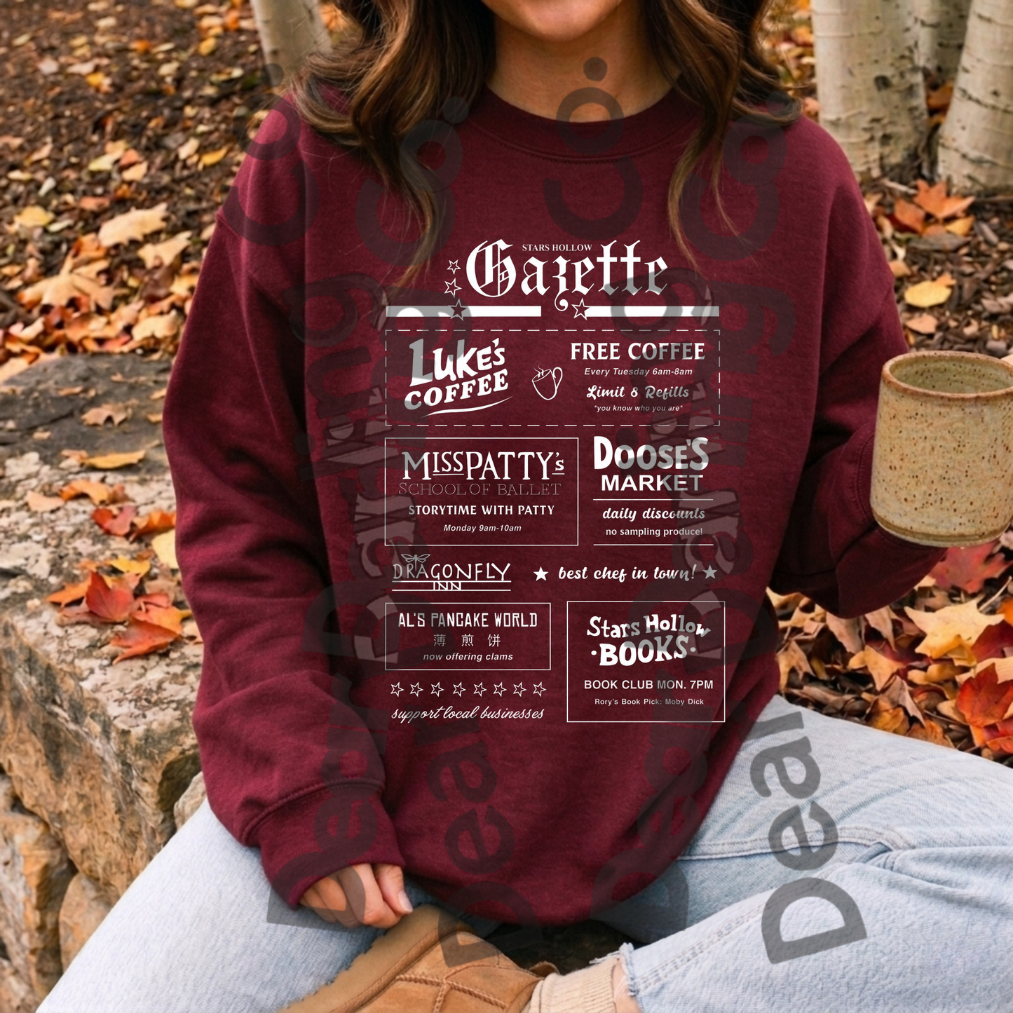 The Stars Hollow Gazette Sweatshirt! 📰🗞️ Gilmore Girls