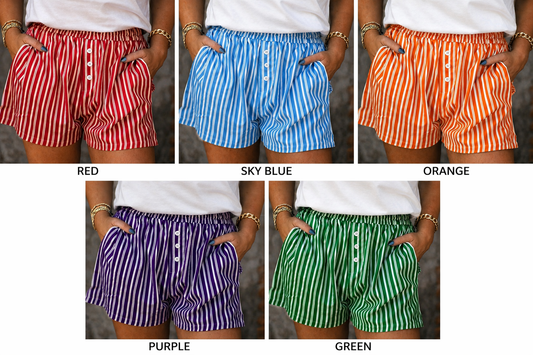 Striped Shorts - New Colors *Pre Order* ROUND 5