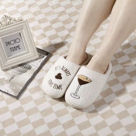 It’s Always Tini Time Slippers *CIJ Special*