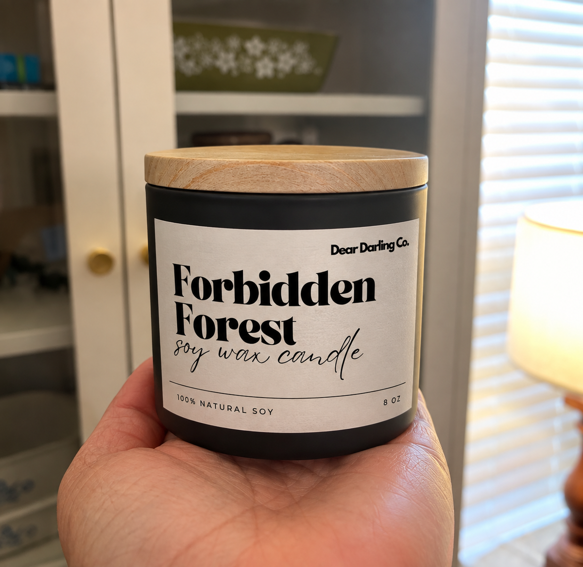 Forbidden Forest Candle