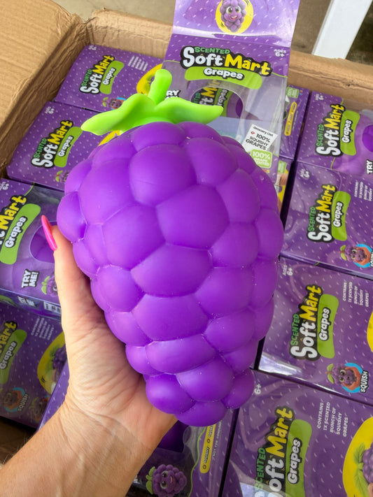 Giant Grape Squishy *READY TO SHIP*