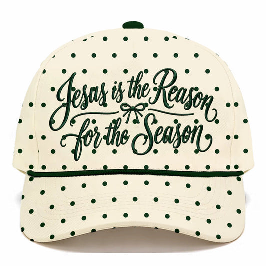 Jesus Is The Reason Polka Dot Hat