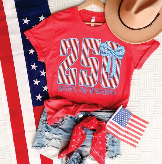 250 Years of Freedom Tee
