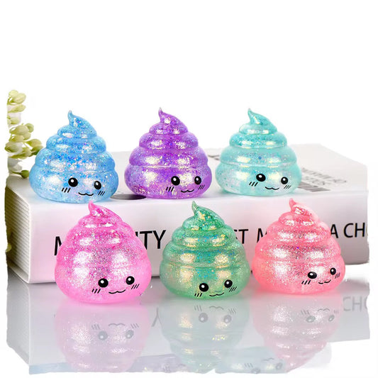 Glitter Poop Squishy *END OF JULY SHIPMENT*