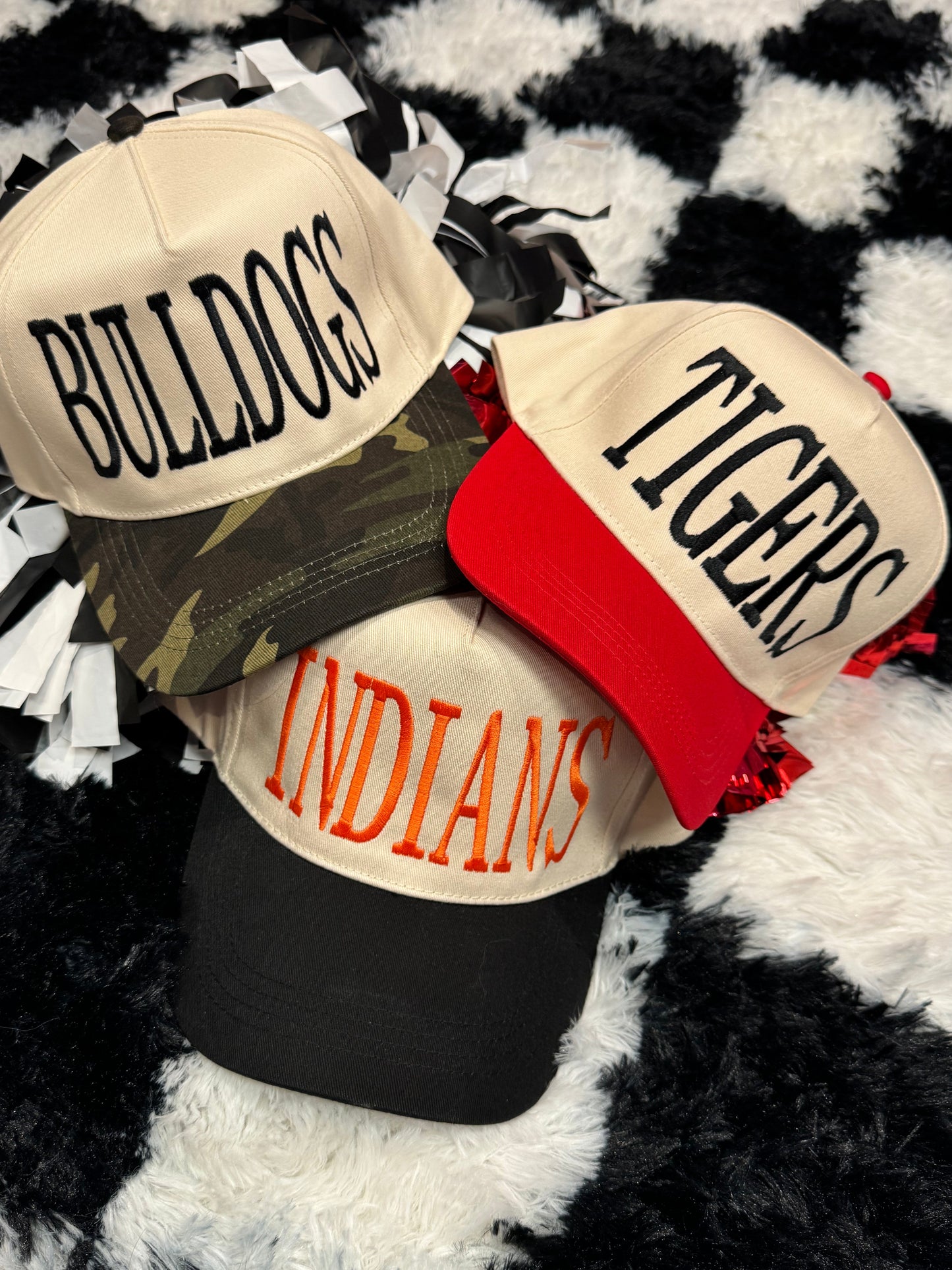 Custom Two-Tone Embroidered Hat